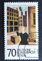 BB551p / Németország - Berlin 1977 Berlini festménykiállítás bélyeg pecsételt