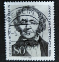 BB759p / Németország - Berlin 1986 Leopold von Ranke történész bélyeg pecsételt