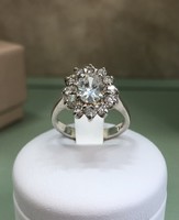 Ezüst karmazált gyűrű