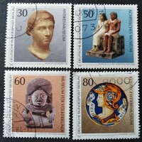 BB708-11p / Németország - Berlin 1984 A berlini múzeum műkincsei bélyegsor pecsételt