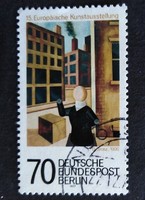 BB551p / Németország - Berlin 1977 Berlini festménykiállítás bélyeg pecsételt