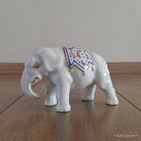 Antik Zsolnay porcelán elefánt persely