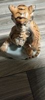 Herendi porcelán tigris pár