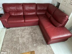 Natuzzi leather sofa set