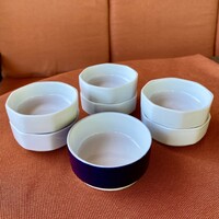 Malév on-board porcelain bowl set (6+1 pieces)