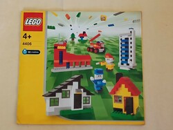 LEGO építési összeszerelési összerakási útmutató 4406