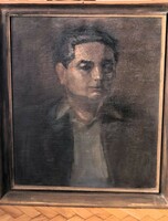 Lossonczy Tamás Portré festmény