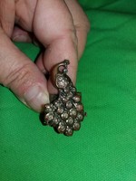 Retro copper ring peacock peacock, bird jewelry in good condition as shown in the pictures