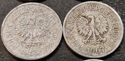 ﻿Poland 10 grosz (garas), lot (10 pieces)