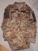 U.S. Army multicam clothing is original, flame retardant