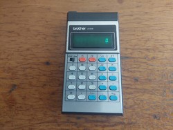 Retro brother 418e led pocket calculator