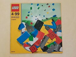 LEGO építési összeszerelési összerakási útmutató 4028 4029