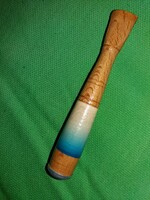 Retro wooden painted cigarette holder, never used, 8 cm according to the pictures