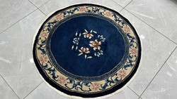 3600 Chinese Beijing Pattern Hand Knotted Wool Persian Round Carpet 95cm Free Courier