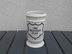 Porcelain pharmacy jar