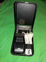 Retro Vibrating Knife Sieve Working Braun West German Electric Shaver with Box 1.5 m cord as shown in pictures