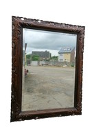 Openwork carved wall mirror