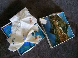 Old Swiss minola mountex suisse switzerland handkerchief of 6 pieces, women's