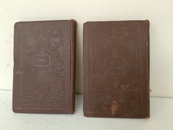 Antique Jewish Hebrew Hungarian prayer book prayer book 1902 Judaica 2 volumes damaged 545 8879