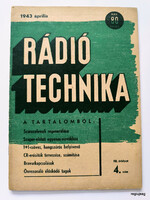 1943 April / radio technology / for birthday :-) no.: 27799