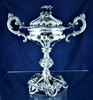 Breathtaking, antique silver bonbon holder, Sweden, 1819!!!