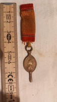 Old small copper pocket watch key