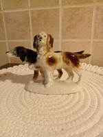 Figure of a pair of German dogs