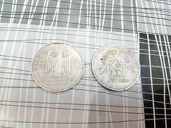 Silver 20 ft and 20 euros