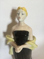 Régi, orosz (ukrán) figurális női porcelán-Valentina Levko operaénekesnő (Bolsoj Színház) szobor