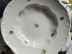 Zsolnay porcelain old plates (with small bouquet of flowers)