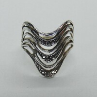 Ezüst női gyűrű │ 2,6 g │ 925% │ 57-es