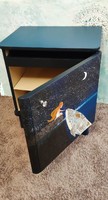 Refurbished art deco small cabinet