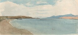 Rauscher lajos (1845 - 1914) - 10 x 20 cm watercolor, paper