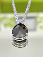 Fabulous silver necklace and pendant