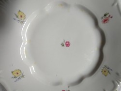 Zsolnay régi porcelán tányérok(őszirózsás)