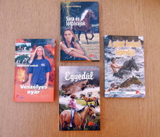 (New) pony club books - alone, dangerous summer, the legend of the island horse, mud and the pony