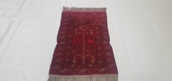 3378 Afghan Baluchi hand-knotted wool Persian carpet 78x128cm free courier