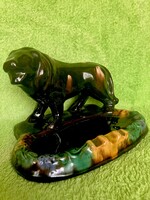 Hollóházi lion-shaped ashtray!