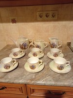 Zsolnay chandelier glazed tea set