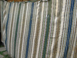 Large wool woven bedspread, sofa cover