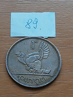 Ireland 1 penny 1965 bronze, Hen 89