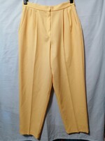 Size 44 women's summer yellow trousers