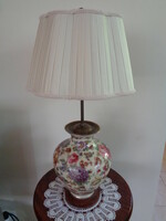 Pink thomas ivory Bavaria Germany porcelain table lamp, xx. Beginning of the century