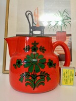 Ceramic jug celery keramik-anuschka series