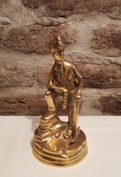Brass miner's ornament