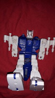 Retro traffic goods plastic transformers robot / spaceship toy figure 16cm, good condition according to the pictures