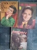 A Nők Lapja évkönyve 1970,1981,1989
