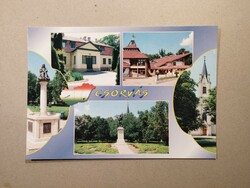 Hungary - postcard, csorvás