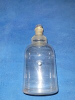 Old liter laboratory glass with stopper