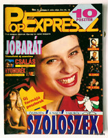 1990 május    /  PopExpressz  /  Régi ÚJSÁGOK KÉPREGÉNYEK MAGAZINOK Ssz.:  27849